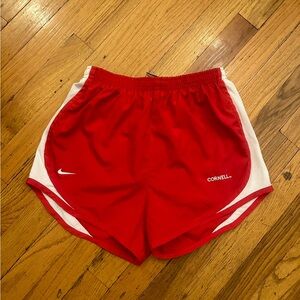 Nike Cornell Red Dri-FIT Shorts with White Lining